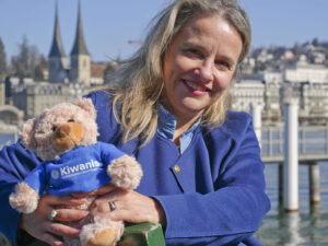 Ich bin Kiwanis Claudia Bättig mit Kiwa