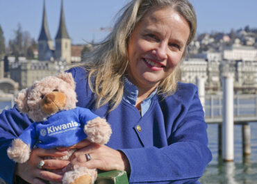 Ich bin Kiwanis Claudia Bättig mit Kiwa