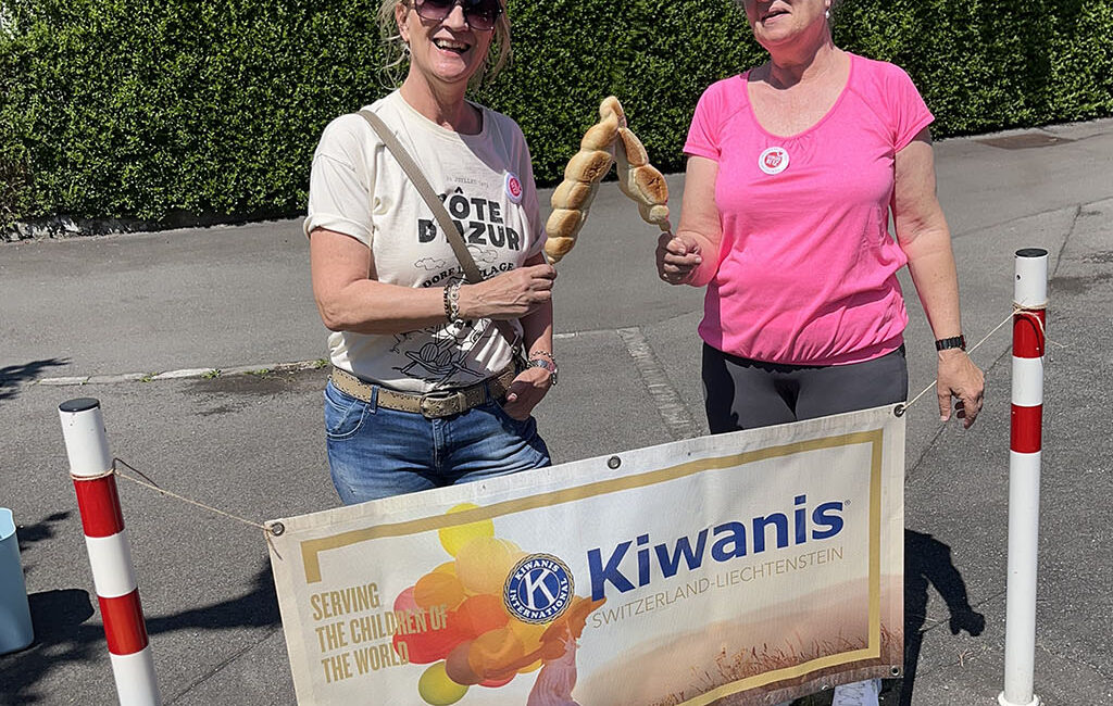 Chinderspielfest Kiwanisbanner