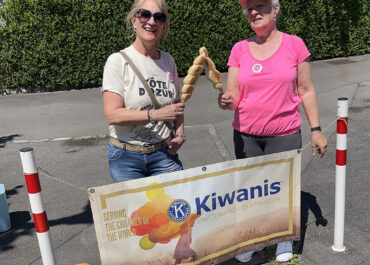 Chinderspielfest Kiwanisbanner