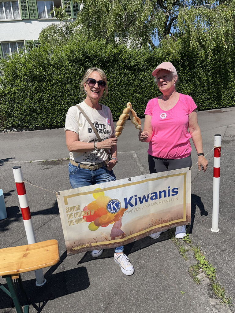 Chinderspielfest Kiwanisbanner
