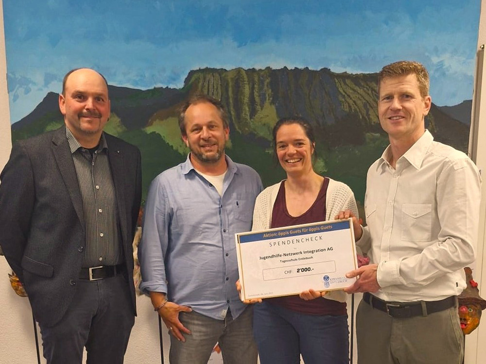 Kiwanis Club Entlebuch Jugendhilfe Netzwerk Integration AG Spende