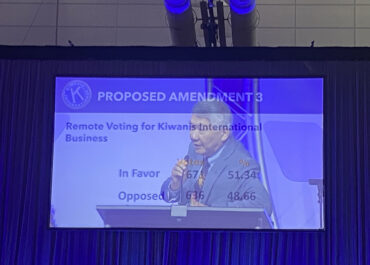 Kiwanis international convention Abstimmung
