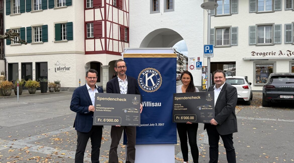 Charity auf Rädern