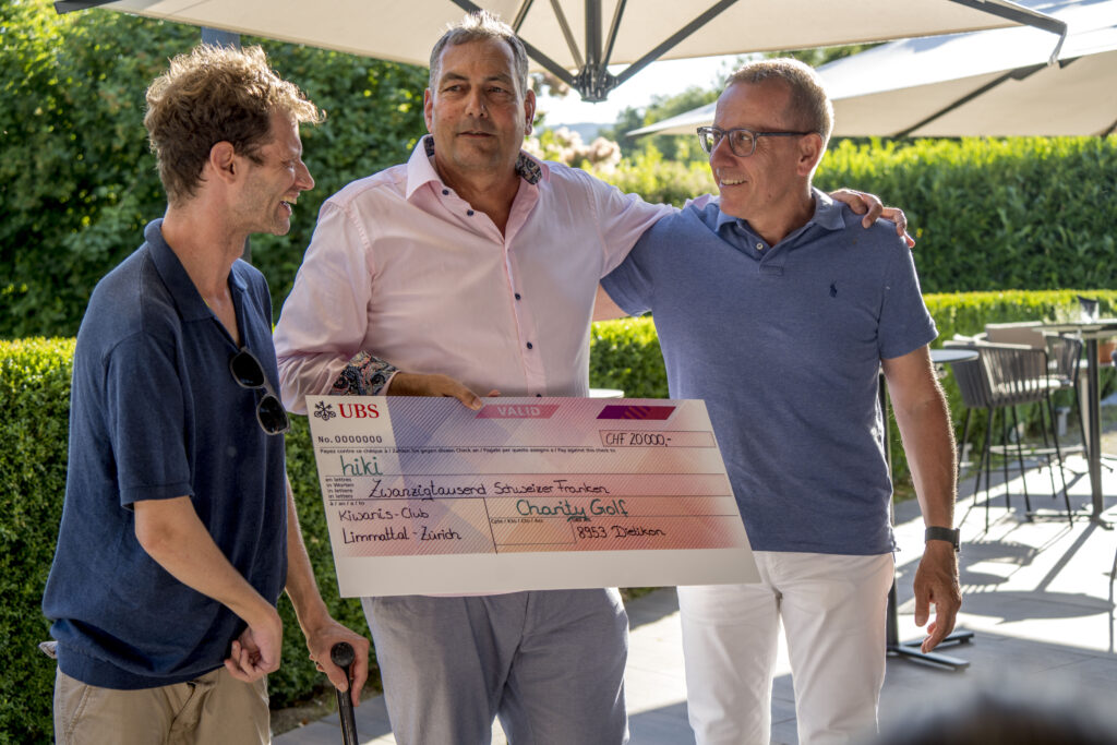 Charity-Golfturnier zugunsten des Vereins hiki