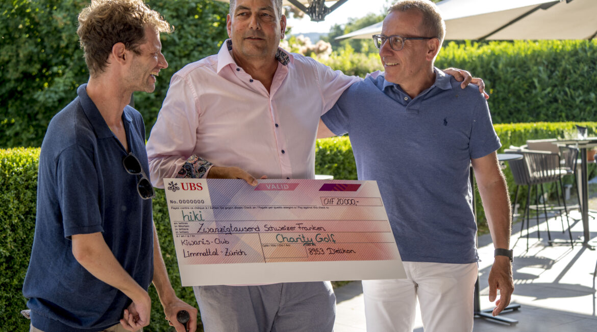 Charity-Golfturnier zugunsten des Vereins hiki